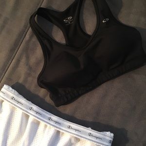 2 FOR 1! Champion Mesh Shorts and FREE Sports Bra!